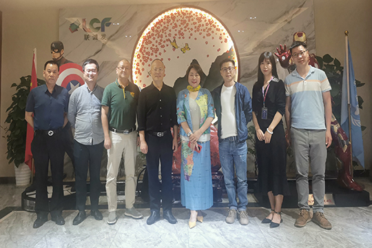 江门国家高新区领导莅临金年会参观调研