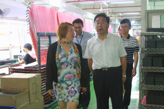 甘肃省武山县领导莅临金年会参观考察