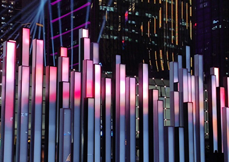 金年会创意屏之罗湖钢琴屏项目