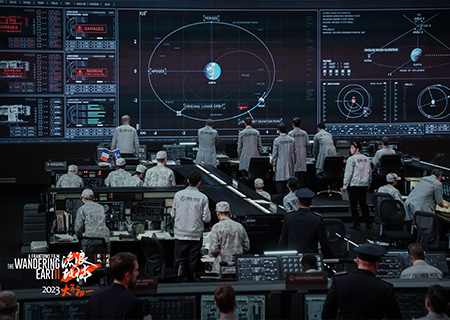 金年会LED显示屏在电影《流浪地球2》中大放异彩