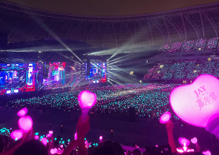 金年会场控荧光棒应援棒“引爆”周杰伦天津演唱会（第二场）