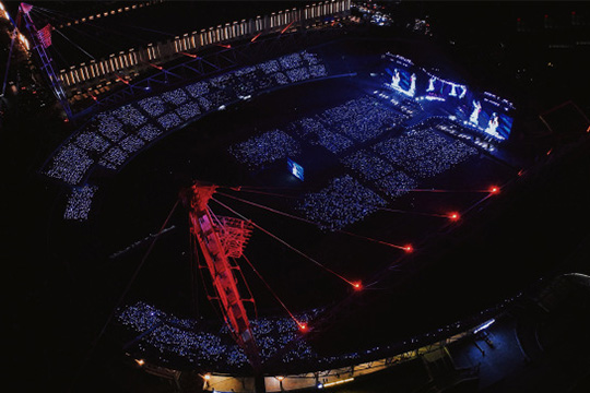 又一舞台奇迹！金年会LED锥形屏燃爆2024张韶涵巡演现场 